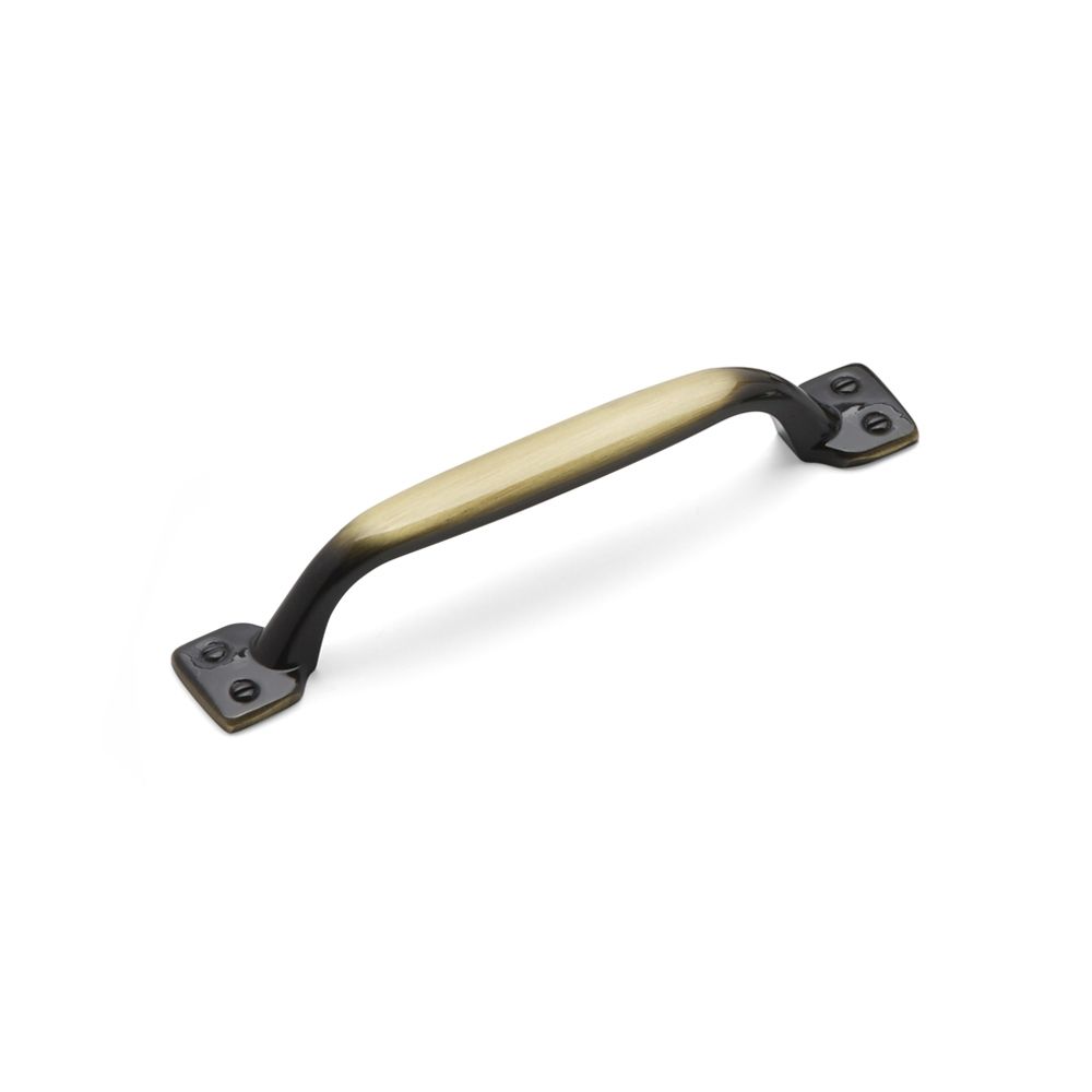 Shaker D Handle, 96mm Centres - Antique