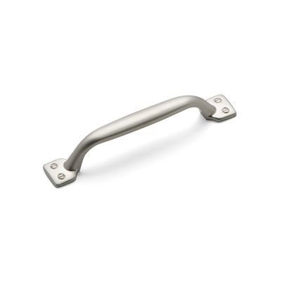 Shaker D Handle, 96mm Centres - Brushed Nickel