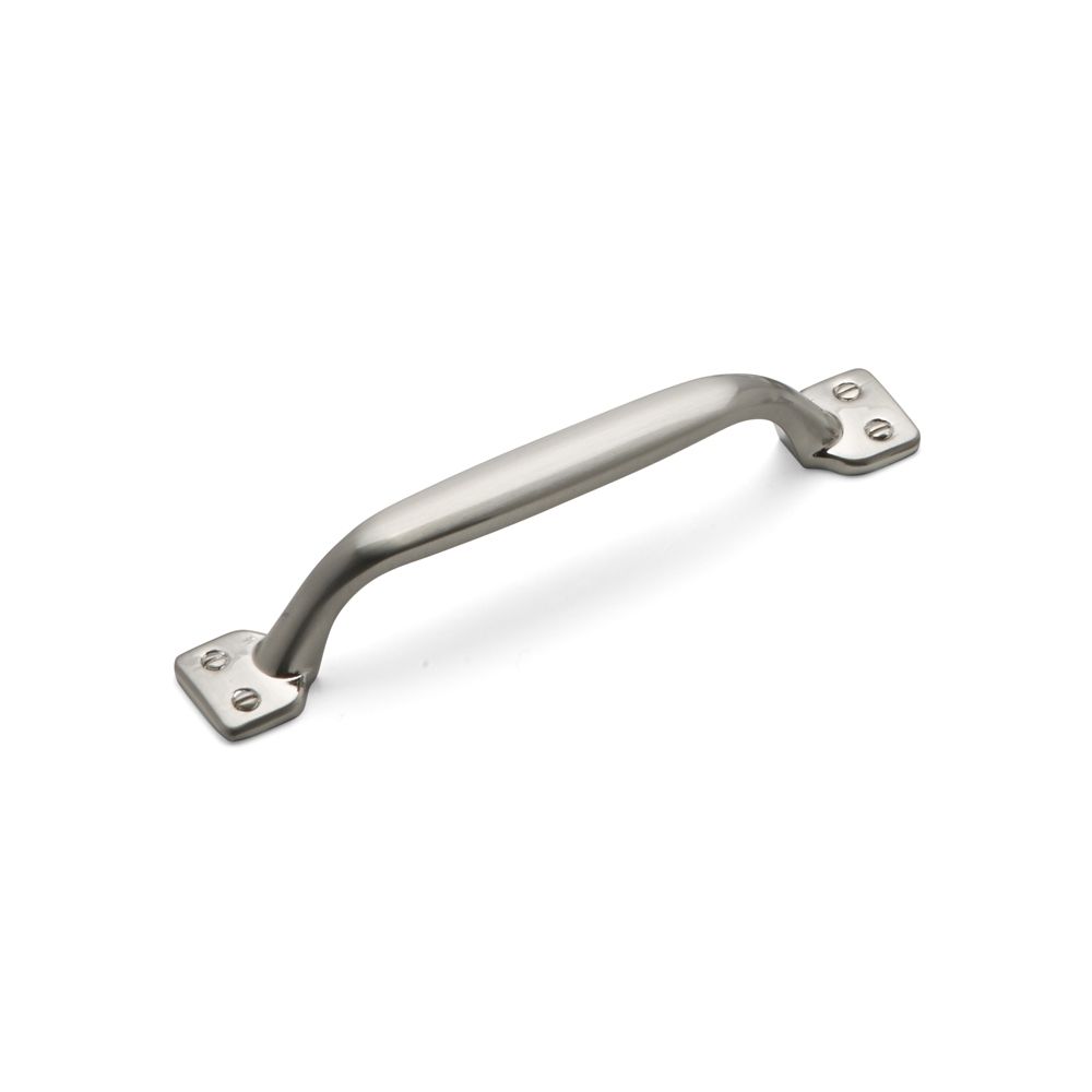 Shaker D Handle, 96mm Centres - Satin Nickel