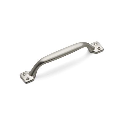 Shaker D Handle, 96mm Centres - Satin Nickel