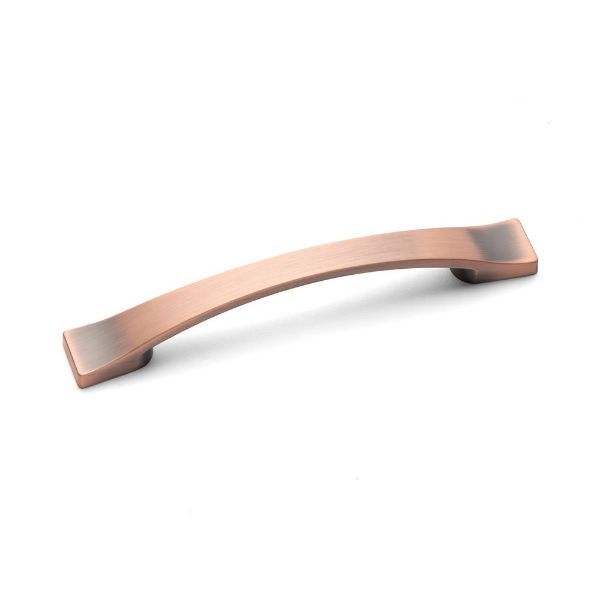 Hamilton Strap Handle, 128mm Centres - Antique Copper
