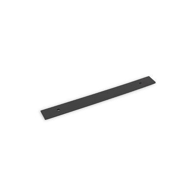 Universal Back Plate, 160mm Centres - Matt Black