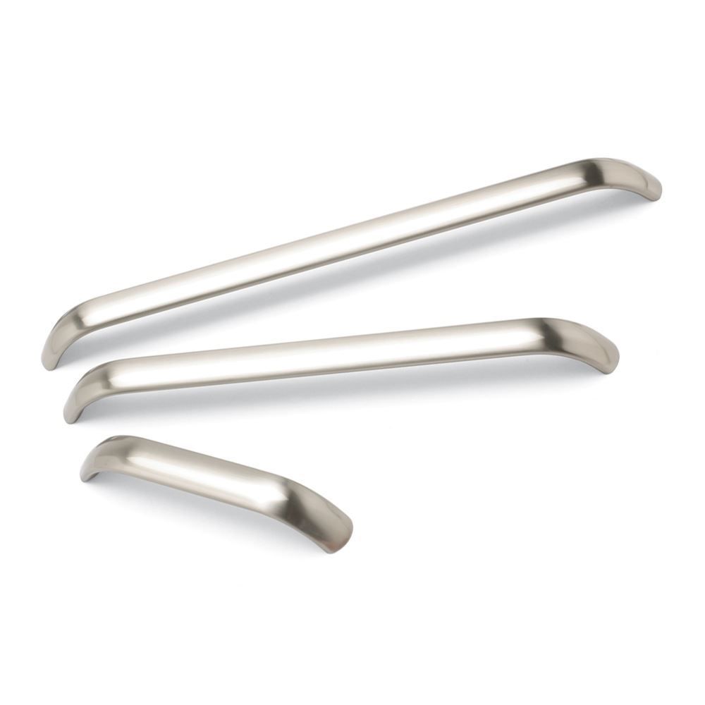 Gemini D Handle, 320mm Centres - Brushed Nickel