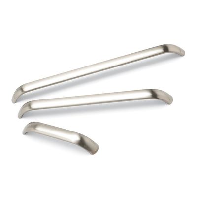 Gemini D Handle, 160mm Centres - Brushed Nickel