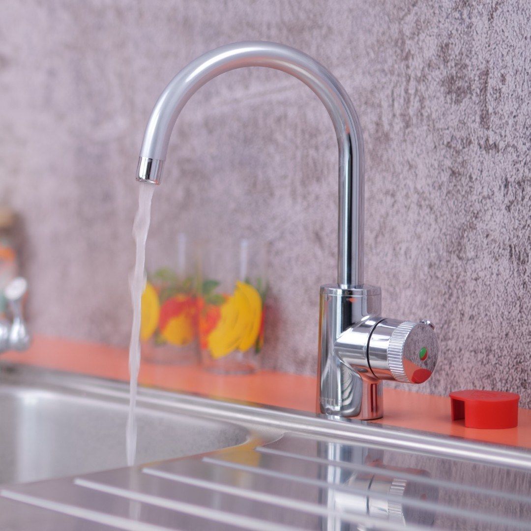 Qettle Original Mini 2 In 1 Chrome, 100°C