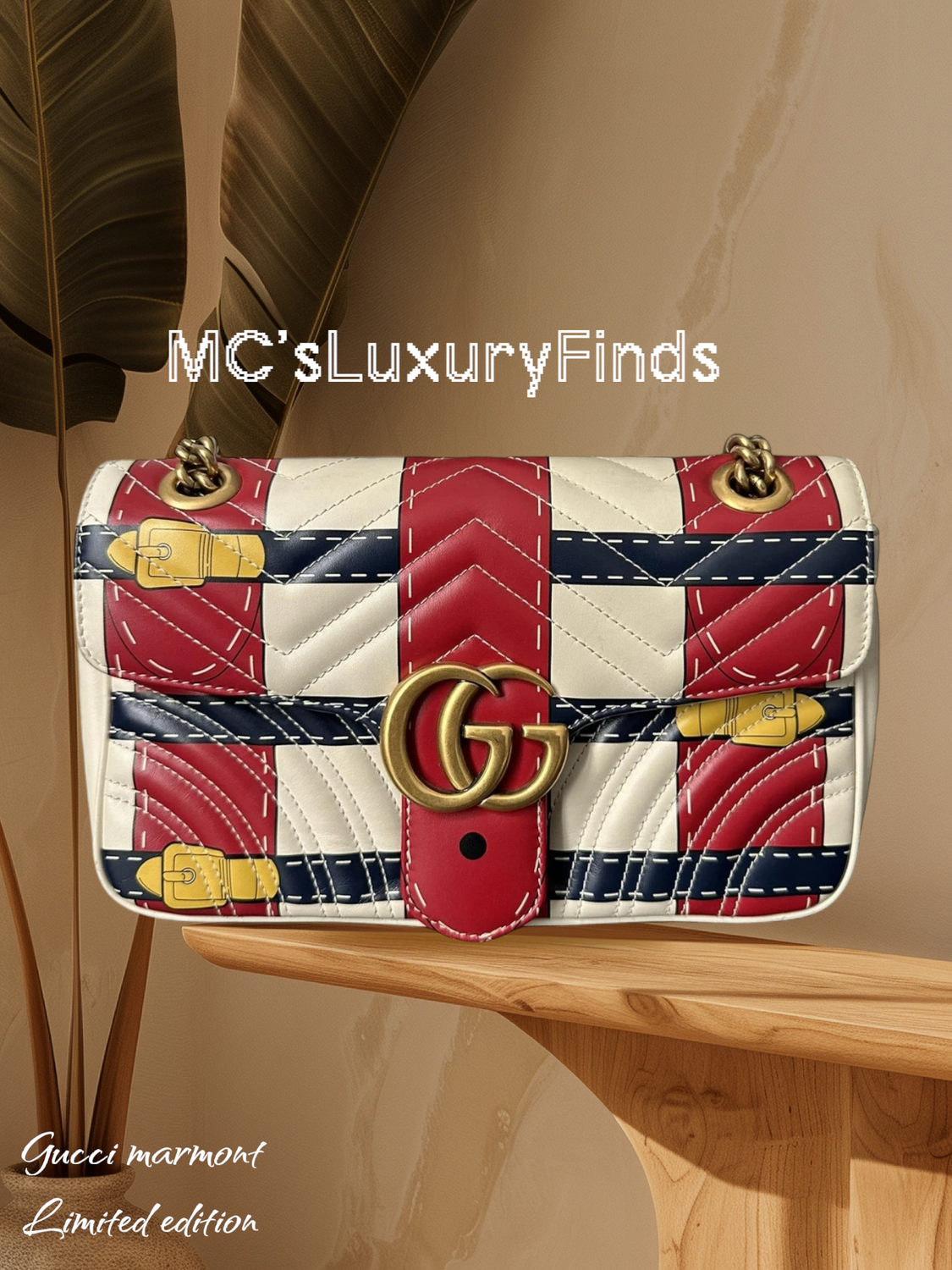 Gucci Marmont Limited Edition Trompe Cross Body