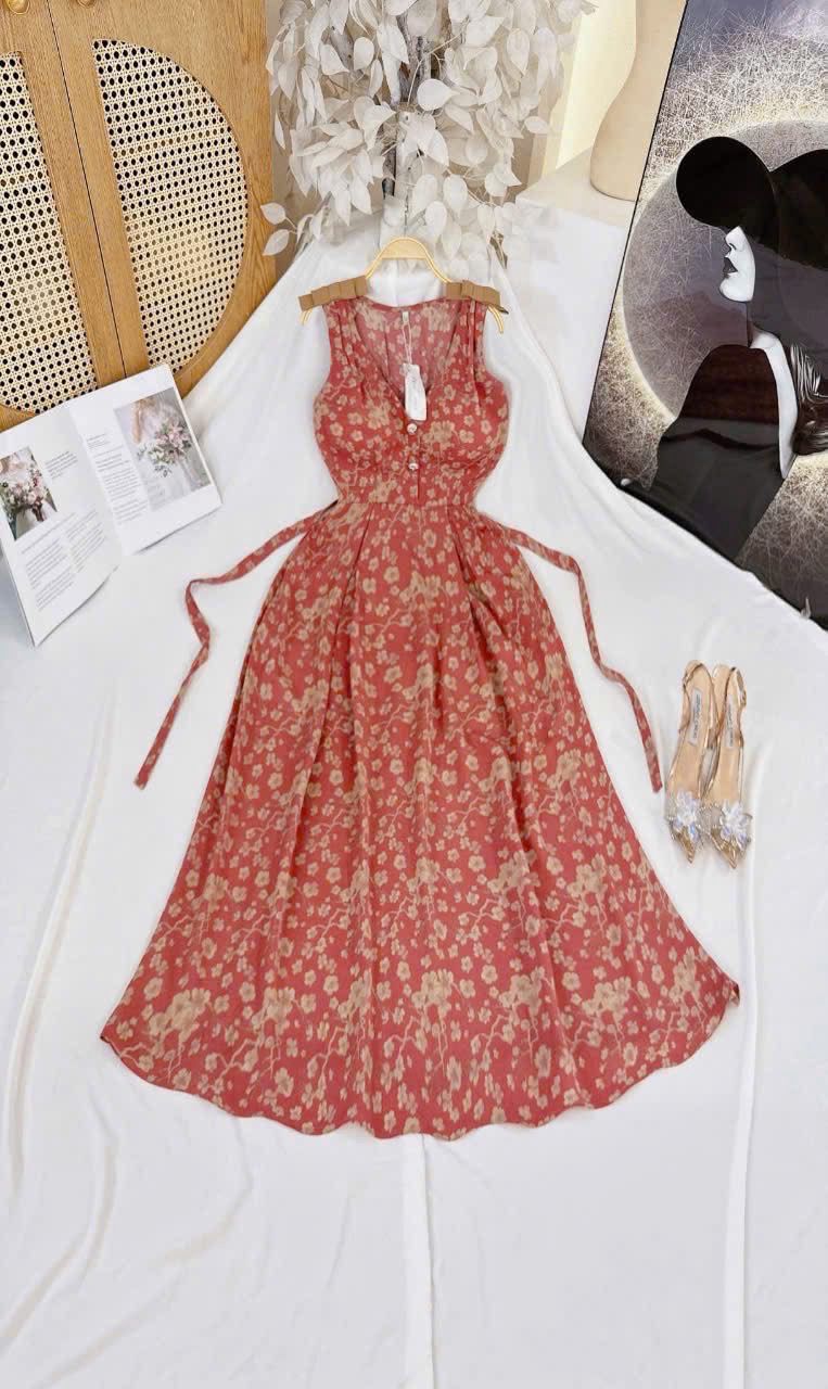 Sleeve Less  Long Dress