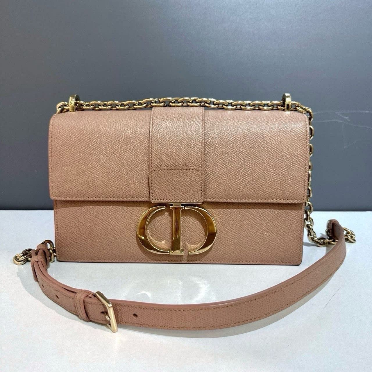Dior Montaigne Grained Leather