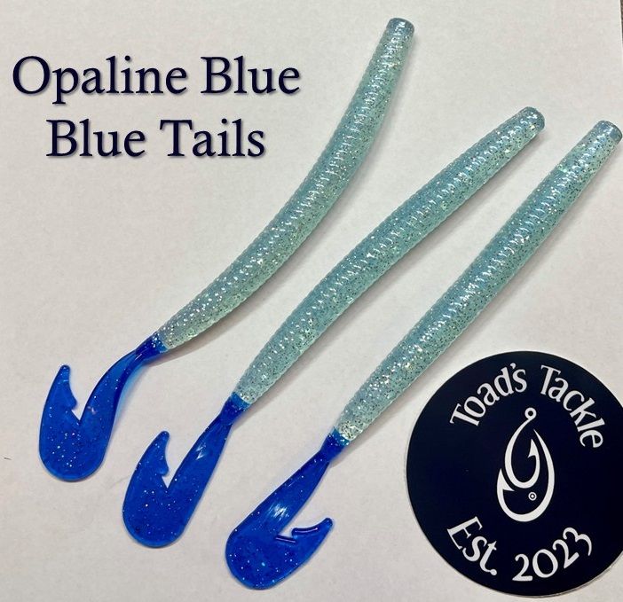 7" MAG Worm Colored Tails