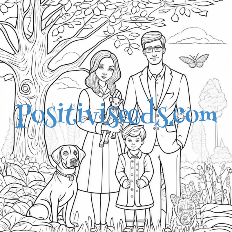 Happy Family Vision Board Trusting