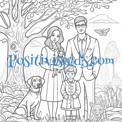 Happy Family Vision Board Trusting