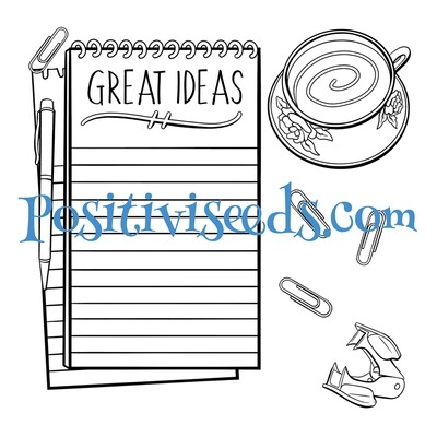 Starting Business Vision Board Conception