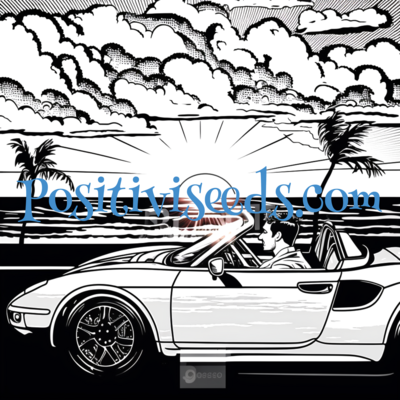 Dream Car Vision Board High-Tech