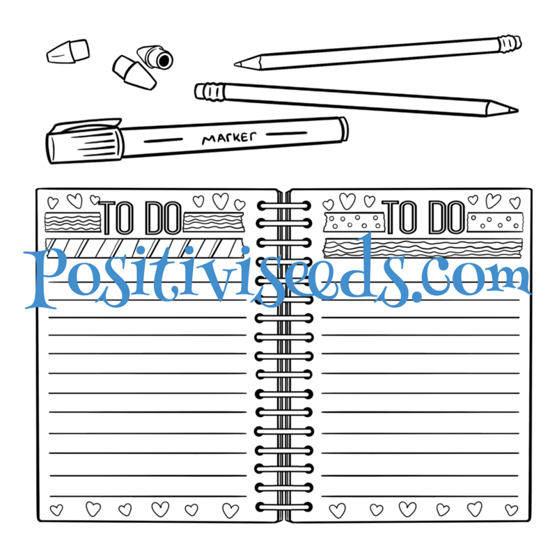 Organized Home Vision Board Declutter