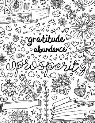 Positiviseeds Vision Board Coloring Book