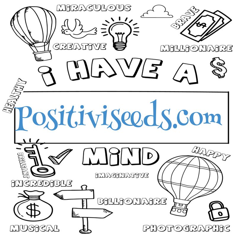 Happy Thoughts Vision Board Peace