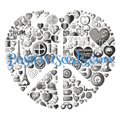 Peace and Harmony Vision Board Love