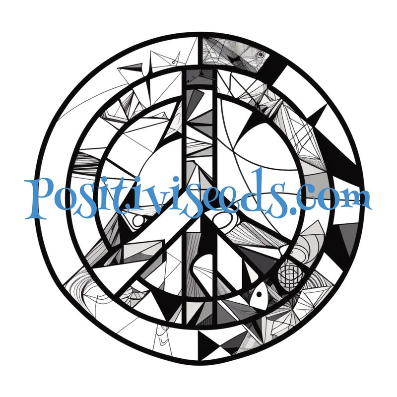 Peace and Harmony Vision Board Peaceful