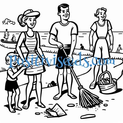 Clean Oceans Vision Board Sparkling