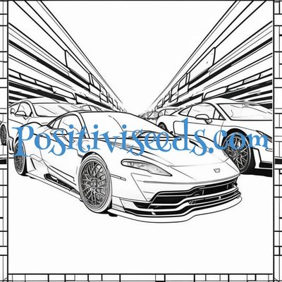 Dream Car Vision Board Customized