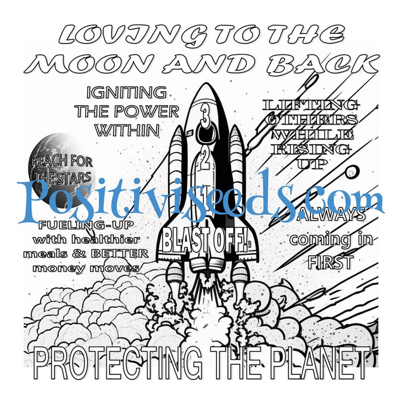 Magazine Covers Vision Board Blast Off