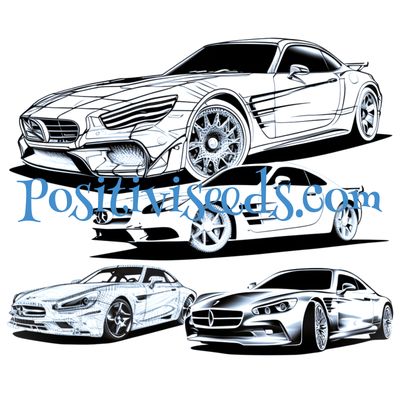 Dream Car Vision Board Sleek