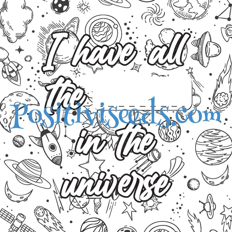 Fill-In-The-Blanks Vision Board Path