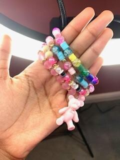pink cotton candies