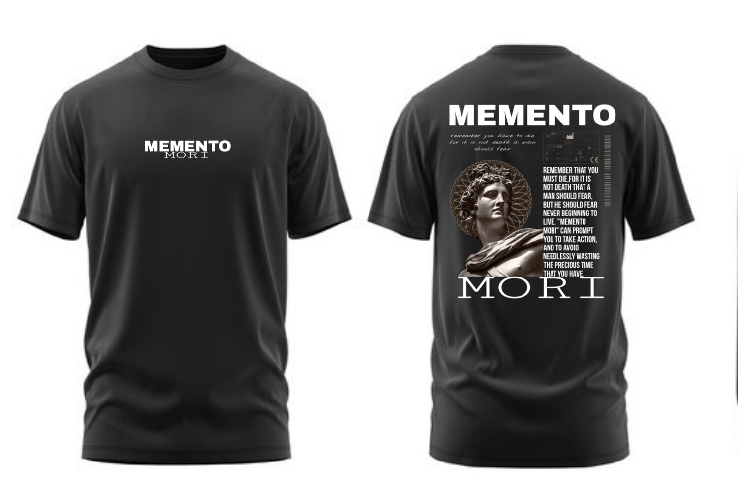 &quot;Memento Mori&quot; T-shirt