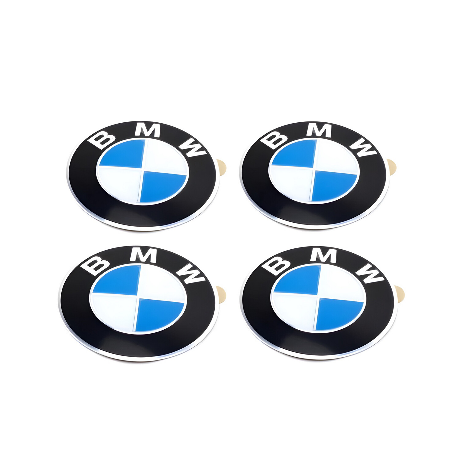 70mm BMW Wheel Emblem Set