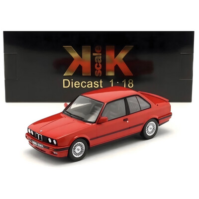 1/18 KK-Scale BMW E30 325i M-Package Red Diecast Model Car