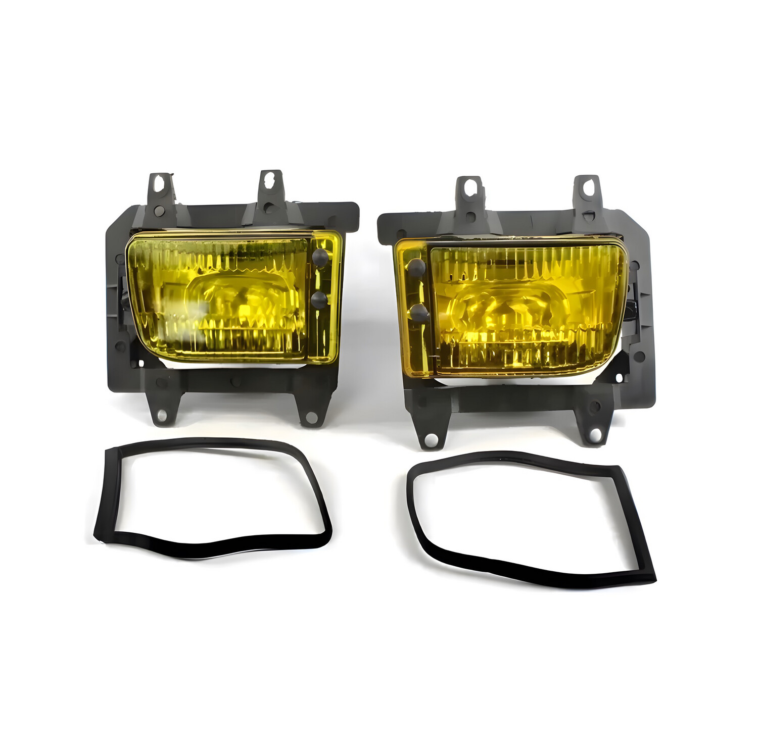 BMW E30 Late Model Yellow Lens Fog Light Kit