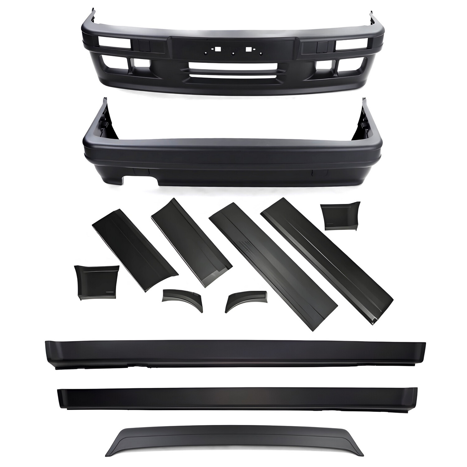 BMW E30 MTech 2 Complete Body Kit + MTech 1 Rear Spoiler (Sedan)