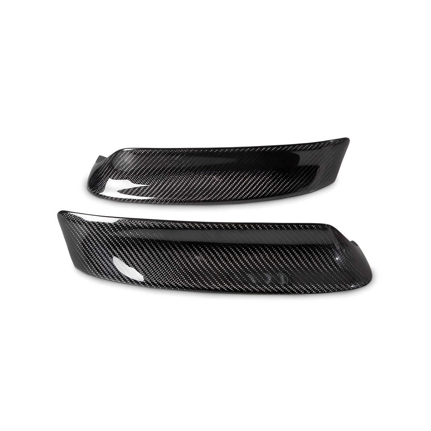 BMW E46 M3 Carbon Fiber CSL Style Bumper Splitters