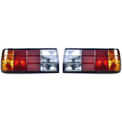 BMW E30 Late Model Clear MHW Style Tail Lights