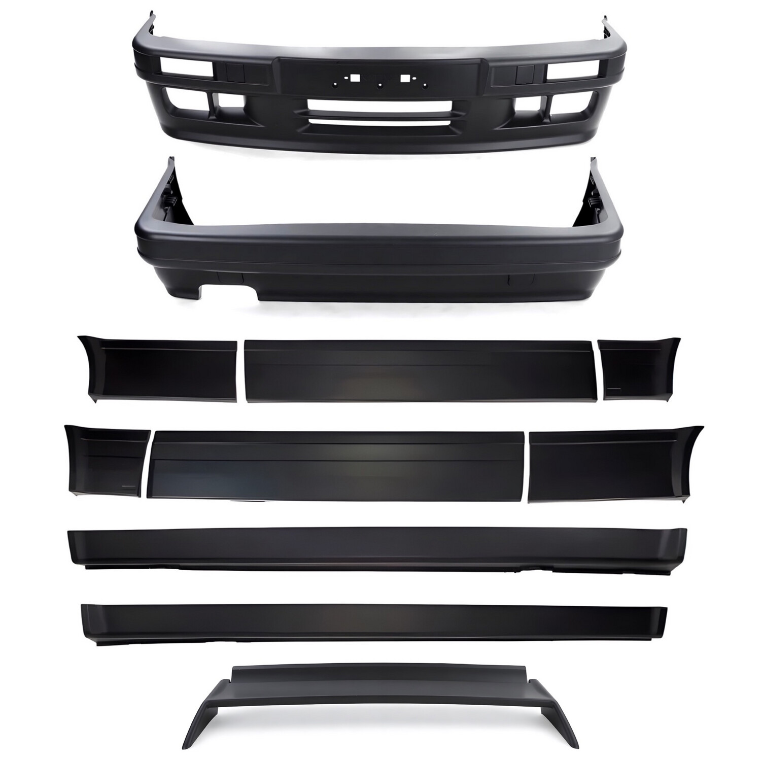 BMW E30 MTech 2 Complete Body Kit + DTM Rear Spoiler (Convertible)