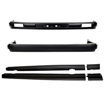 BMW E30 Late Model Plastic Front & Rear Bumpers + IS Side Skirt Kit