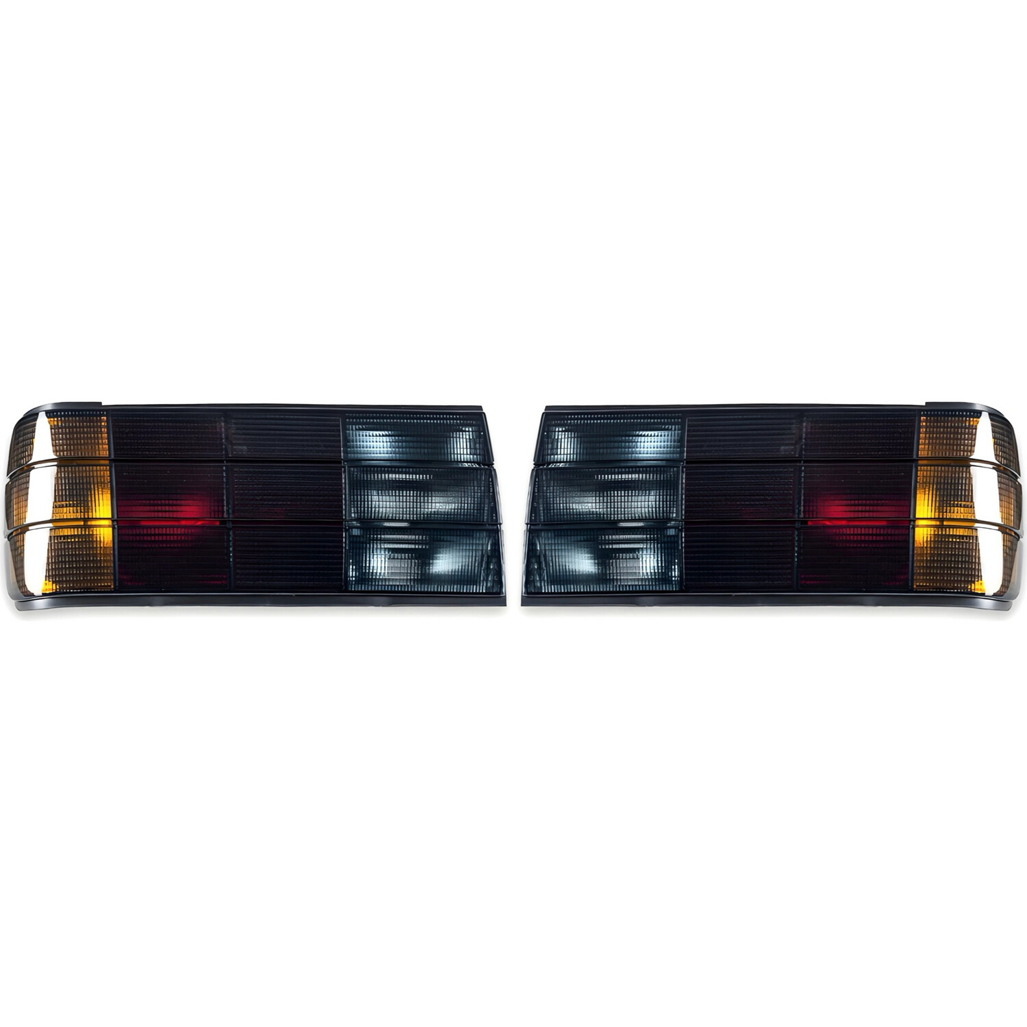 BMW E30 Late Model Smoked MHW Style Tail Lights