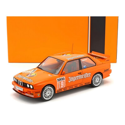 1/18 IXO Models BMW E30 M3 DTM #19 Jagermeister Diecast Model Car