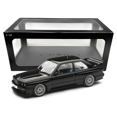 1/18 Autoart BMW E30 M3 DTM Plain Body Black Diecast Model Car