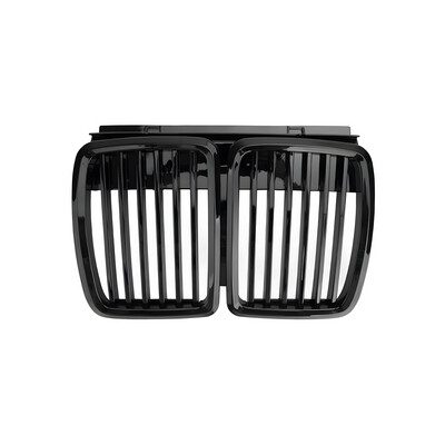 BMW E30 Front Gloss Black Kidney Grille