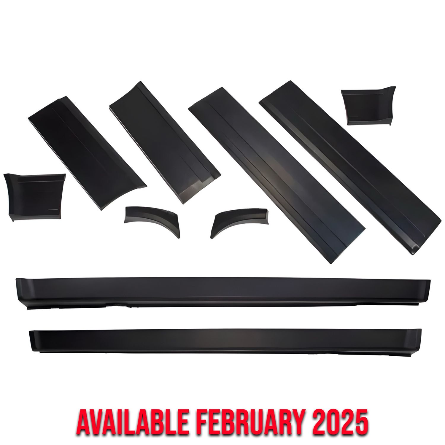 BMW E30 MTech 2 Side Skirts &amp; Door Panel Pod Set (Sedan)