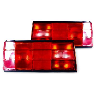 BMW E30 Late Model Red/Pink MHW Style Tail Lights