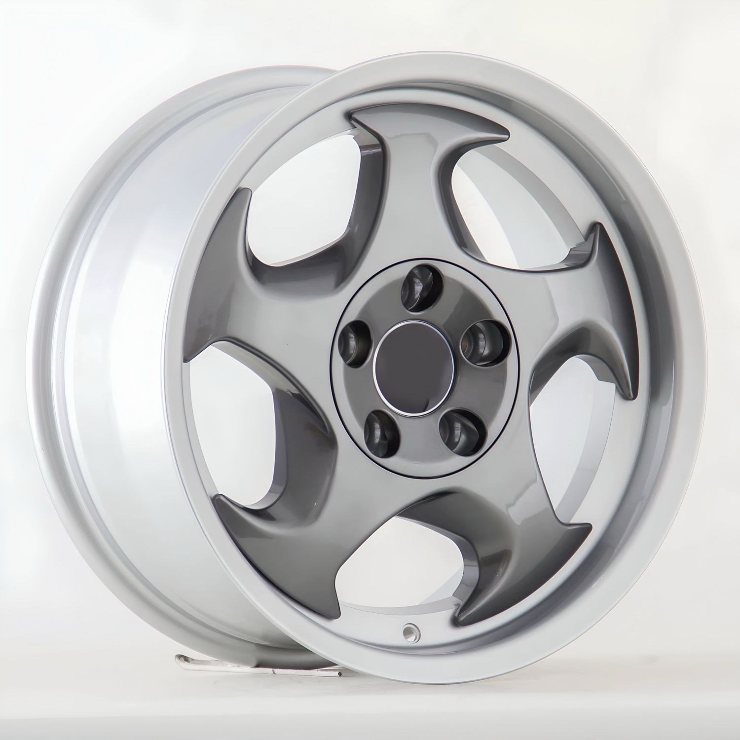 17&quot; CHW-001 Gun Metal Staggered Wheels 5x120