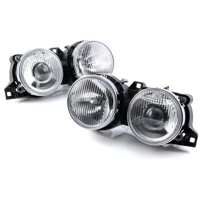 BMW E30 Depo Clear Smiley Projector Headlights