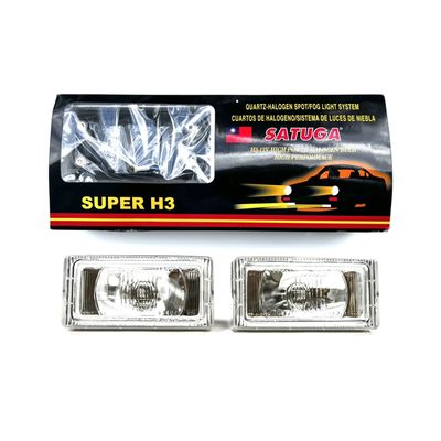 BMW E30 M3 Style Front Bumper Fog Light Kit