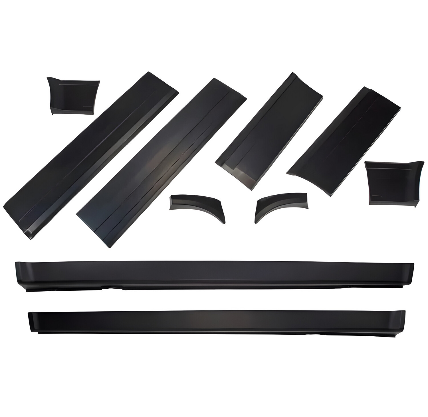 BMW E30 MTech 2 Side Skirts &amp; Door Panel Pod Set (Touring)