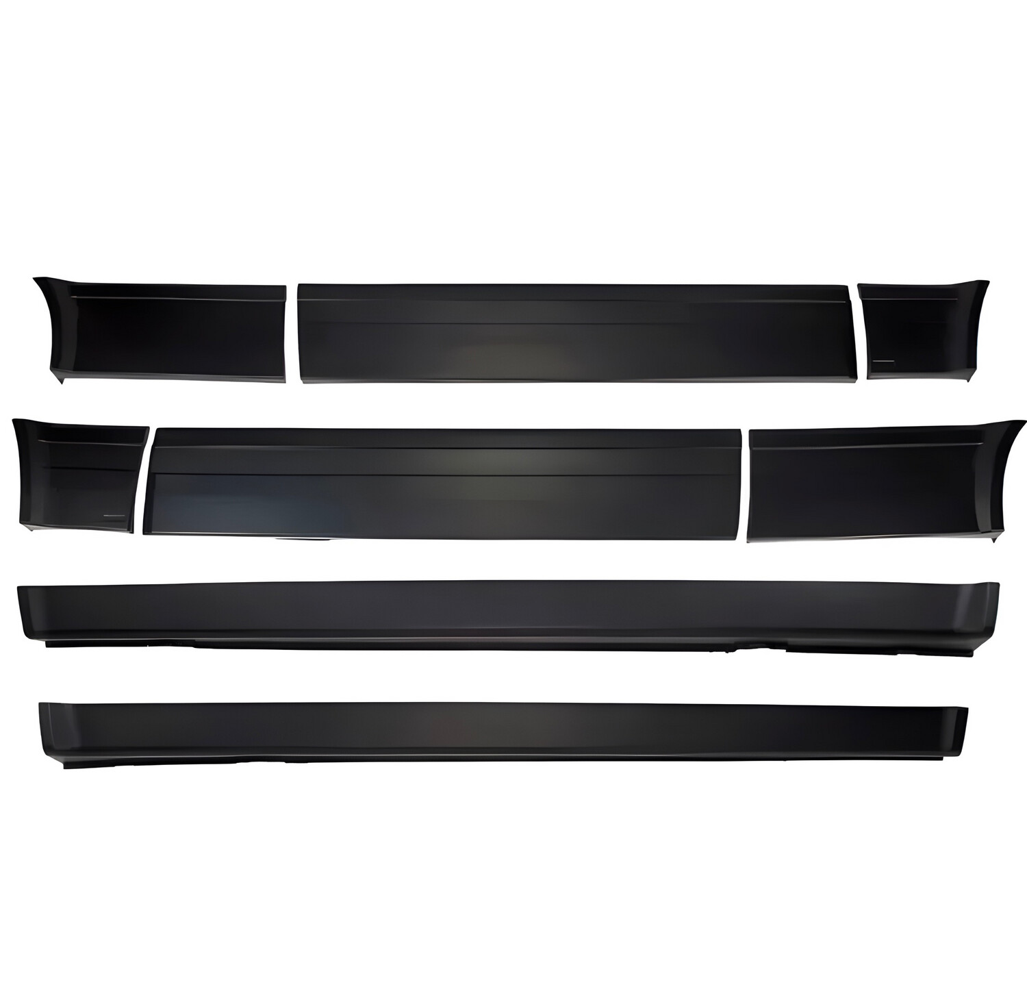 BMW E30 MTech 2 Side Skirts &amp; Door Panel Pod Set (Convertible)