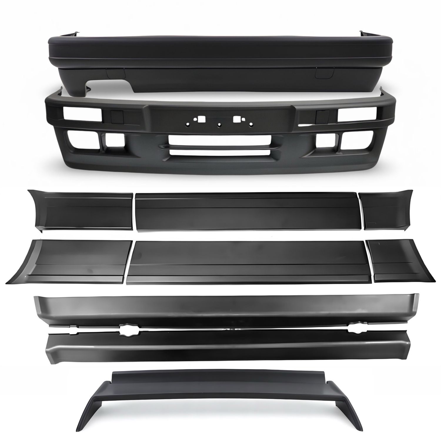 BMW E30 MTech 2 Body Kit + M3 Evo Rear Spoiler (Coupe)