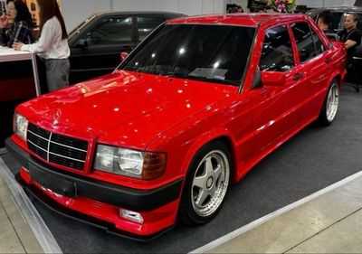 Mercedes Benz 190E W201 AMG Style Body Kit + Rear Spoiler